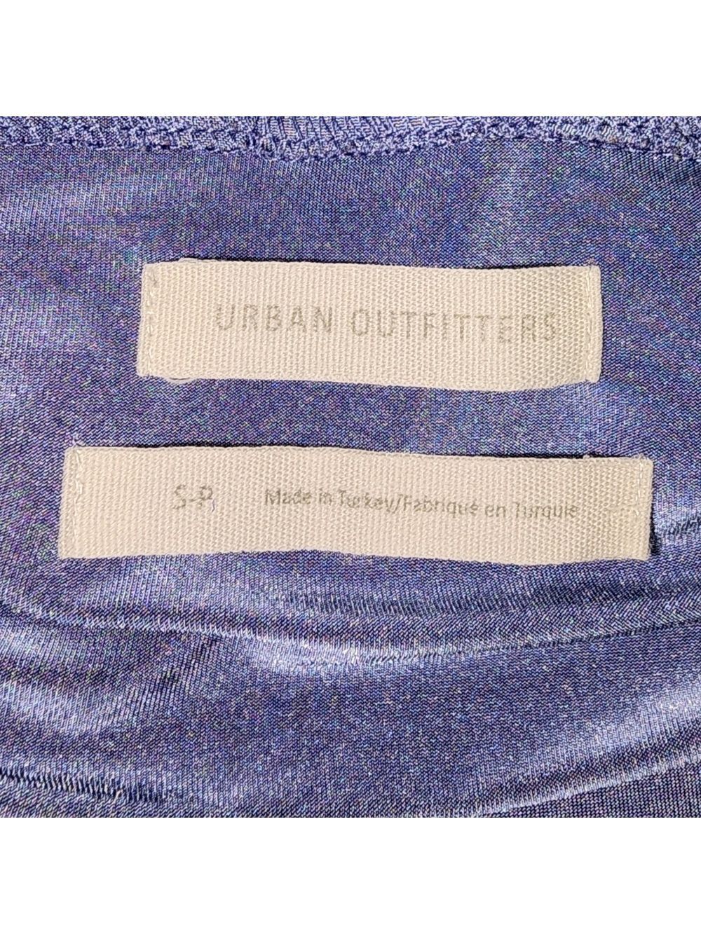 Urban Outfitters Blue Cropped Top Small - Picture 4 of 7